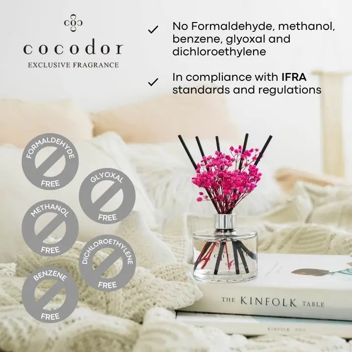 Diffusore di Fiori Cocodor 120ml (4.0oz) Fragranza Ciliegia Nera