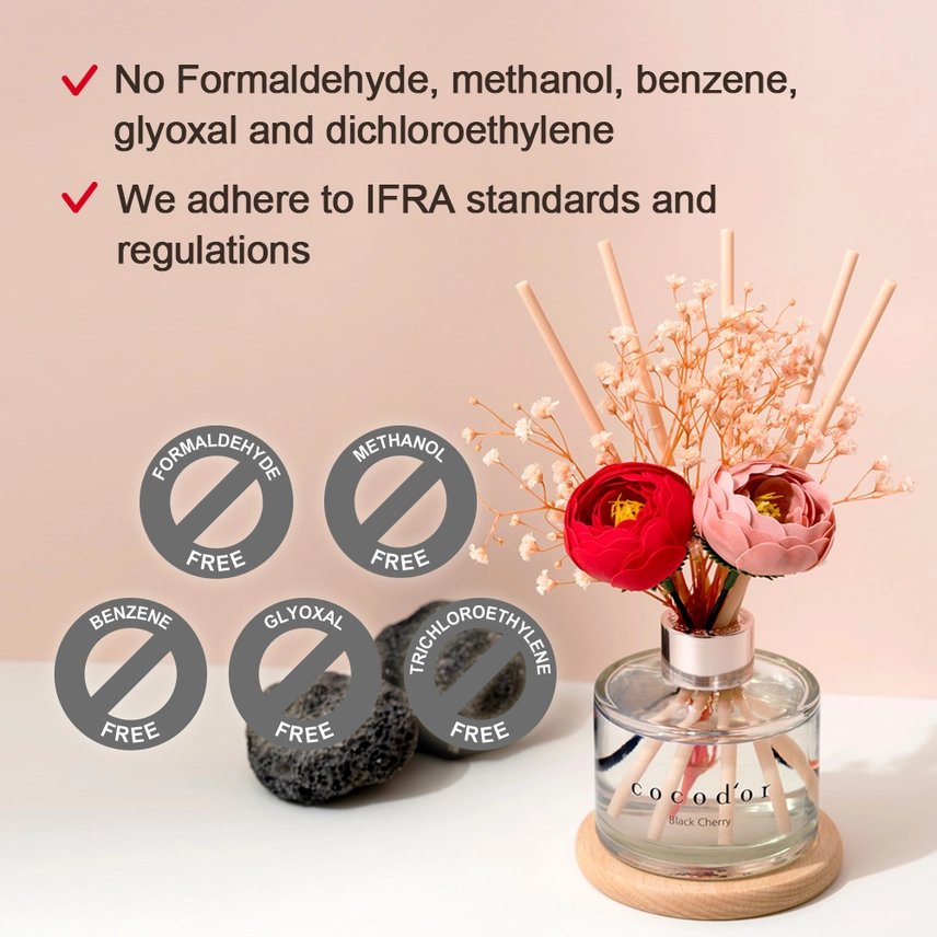 Diffusore Cocodor Camelia 200ml(6.7oz) Fragranza Ciliegia Nera