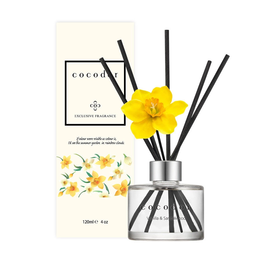 Cocodor Diffusore Narciso 120ml (4.0oz) Vaniglia & Sandalo