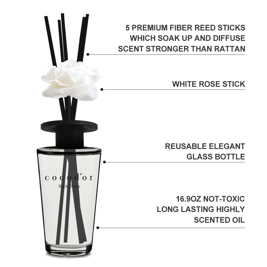 Cocodor Diffusore a Bastoncini 500ml - Fragranza per la Casa Lavanda da Giardino