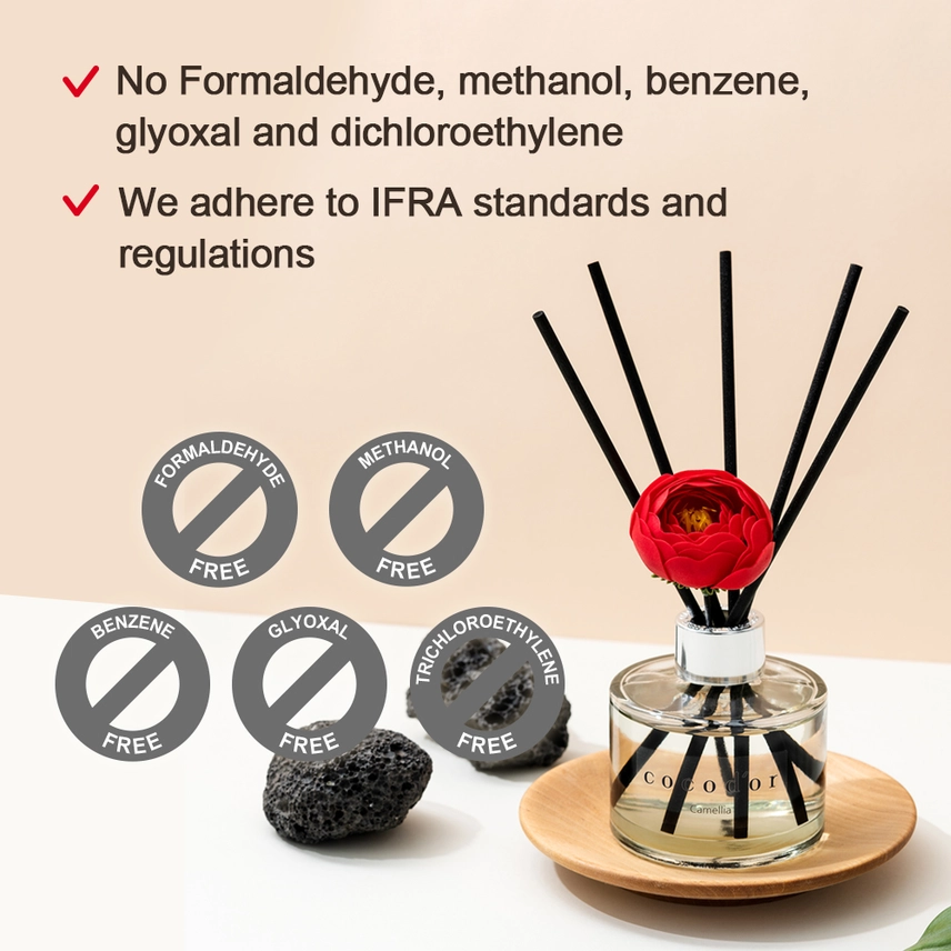 Cocodor Diffusore Camelia 120ml(4.0oz) Fragranza Ciliegia Nera