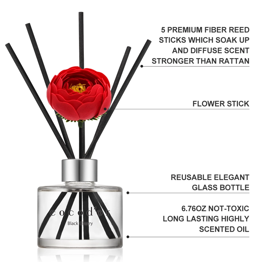 Cocodor Diffusore Camelia 120ml(4.0oz) Fragranza Ciliegia Nera