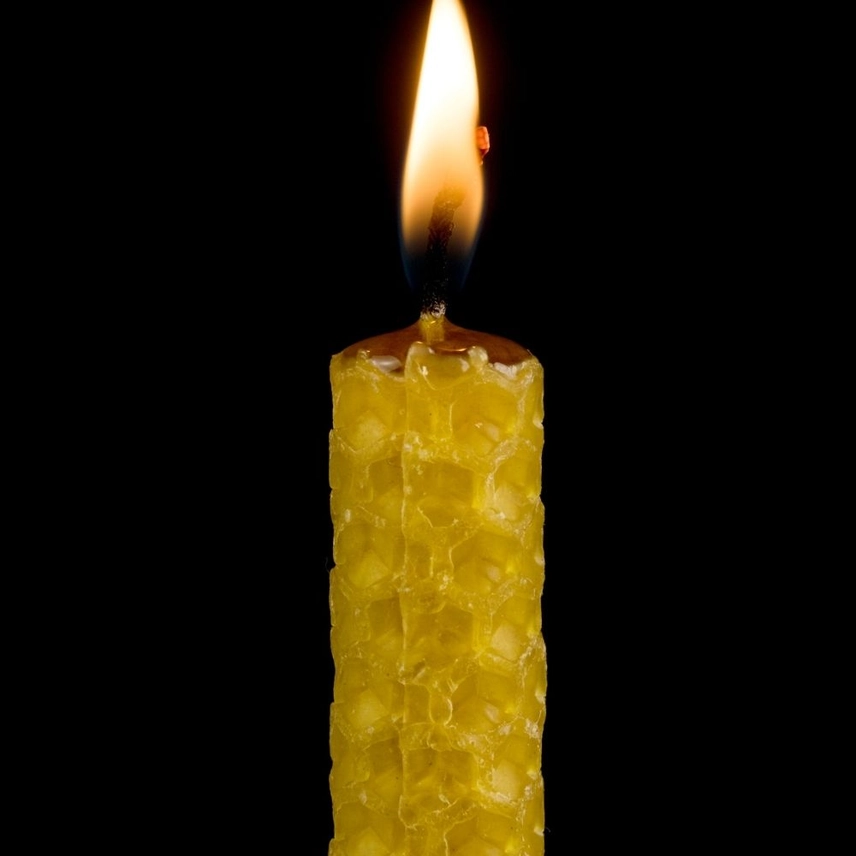 Candele in cera d'api L'Abellamel 1 confezione da 6 unità