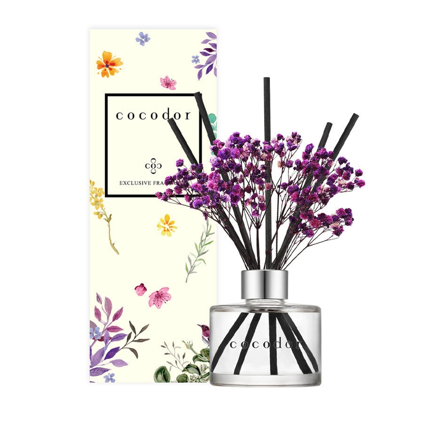 Cocodor Diffusore di Fiori 120ml (4.0oz) Profumo di Lavanda da Giardino