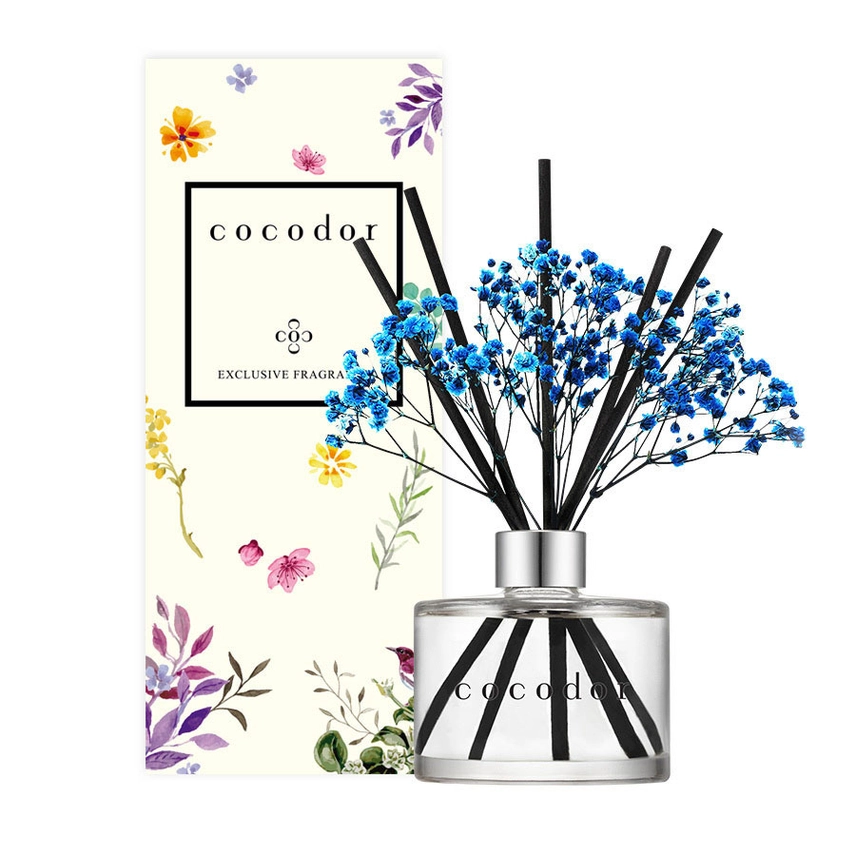 Cocodor Diffusore di Fiori 200ml (6.7oz) Fragranza Cotone Puro